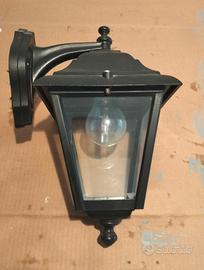 lampada da esterno in metallo 