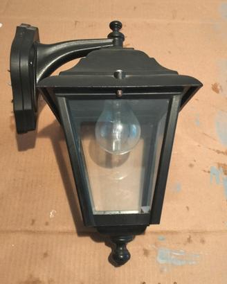 lampada da esterno in metallo 