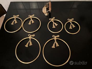 Set appendi asciugami per bagno