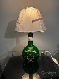 Lampada da Tavolo Artigianale - Bottiglia UNICUM
