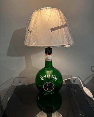 Lampada da Tavolo Artigianale - Bottiglia UNICUM