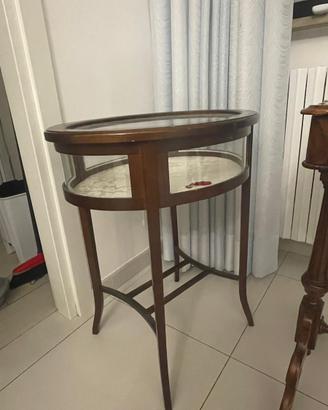 Tavolino teca  antiquariato