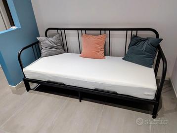 Telaio Divano Letto Estraib. in Metallo 90x200 cm.