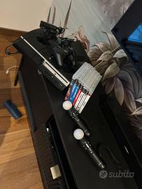 PLAYSTATION 3 con joypad giochi camera e move