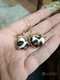 Orecchini leopardati