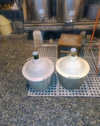 Damigiana da 54 l. In vetro