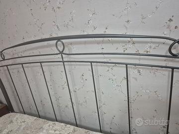 letto matrimoniale in ferro battuto Bontempi 
