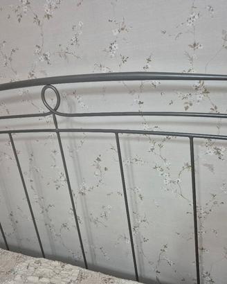 letto matrimoniale in ferro battuto Bontempi 