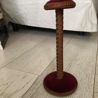 Porta cappello vintage in velluto