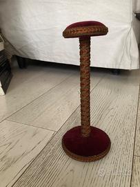 Porta cappello vintage in velluto