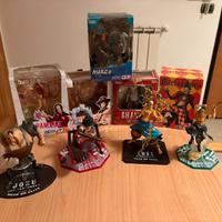 Lotto Bandai action figure della Figuarts zero