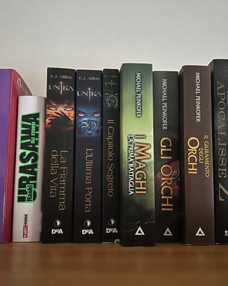 Lotto libri fantasy, thriller e narrativa