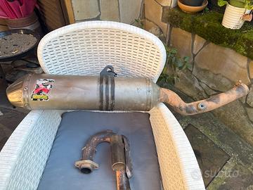 Scarico completo akrapovic yamaha wr 450