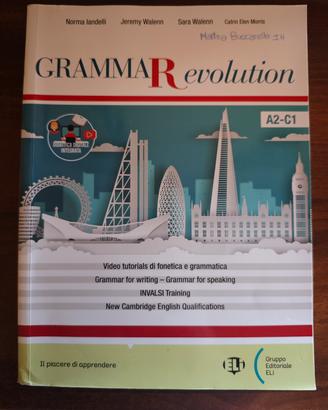Libro Grammar Revolution – livelli A2‑C1