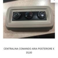 Centralina comando aria posteriore