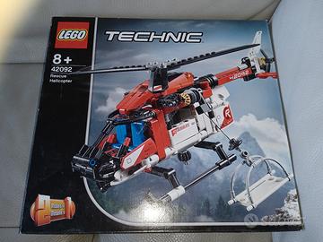 Lego technic, rescue helicopter, set 42092