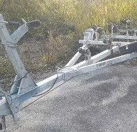 Carrello stradale  barca frenante  Ellebi n 650 rs