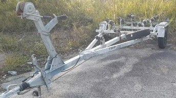 Carrello stradale  barca frenante  Ellebi n 650 rs