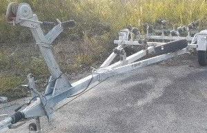 Carrello stradale  barca frenante  Ellebi n 650 rs