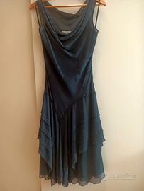 Vestito blu elegante