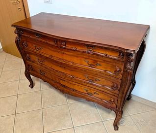 Comò stile classico legno - Luigi XV