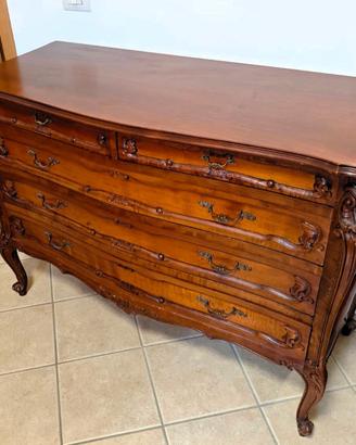 Comò stile classico legno - Luigi XV