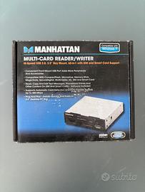Lettore schede interno Manhattan 62 in 1 nuovo