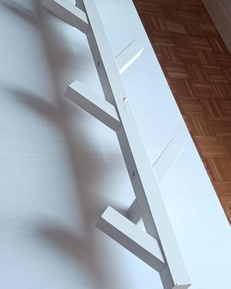 Appendiabiti da parete IKEA TJUSIG - Bianco 78 cm