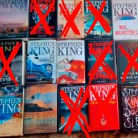 Libri Stephen King, John Grisham e Robin Cook