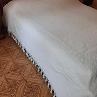 coperta bianca matrimoniale