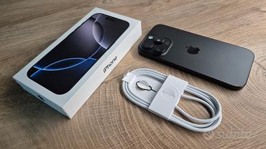 Iphone 16 Pro Max 256gb nero
