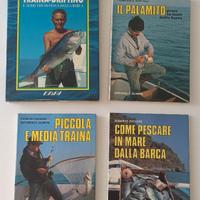 Libri pesca in mare Traina e palamito anni 80-90