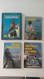 Libri pesca in mare Traina e palamito anni 80-90