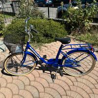 Bicicletta da pesseggio blu Scout