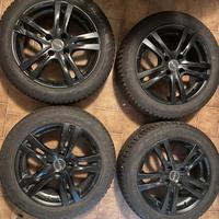 SET CERCHI IN LEGA + GOMME M+S USATE