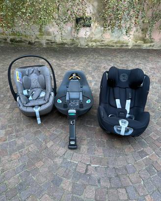 Ovetto e seggiolino con base cybex