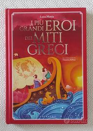 Libro bambini "I più grandi eroi dei miti greci"