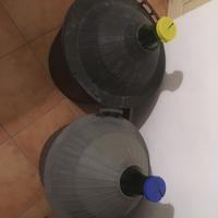 Damigiane da 54 l con protezione in plastica