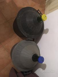 Damigiane da 54 l con protezione in plastica