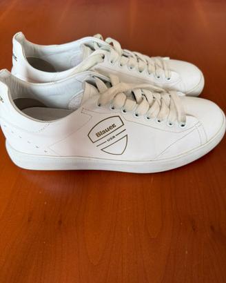 Scarpe Blauer USA sneakers bianche uomo 42