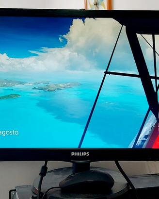 Monitor Philips 23 pollici full hd VGA perfetto.