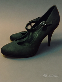 Scarpe nere Graceland tacco 10 nuove