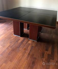 Tavolo quadrato Ianus - 2/di intero ufficio Tecno