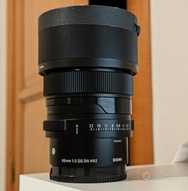 sigma 65mm f 2.0 DG DN per sony