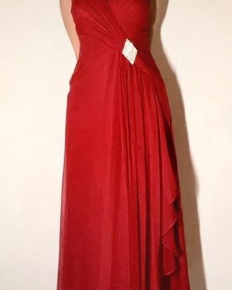 Vestito elegante rosso da Gala