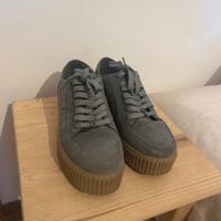 Scarpe Windsor Smith Grigie scamosciate taglia 36