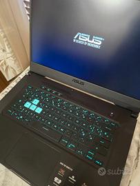 Notebook gaming ASUS TUF F15 Intel i7 RTX3060 24GB