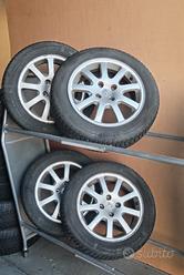 Ruote complete Peugeot 195 60 16