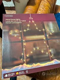 Illuminaria a forma di stella