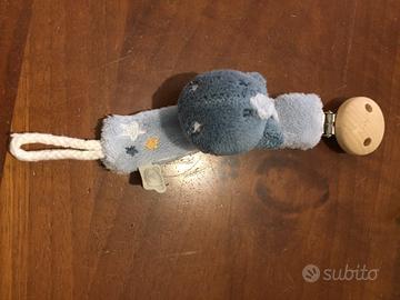Porta ciuccio noukies peluches draghetto